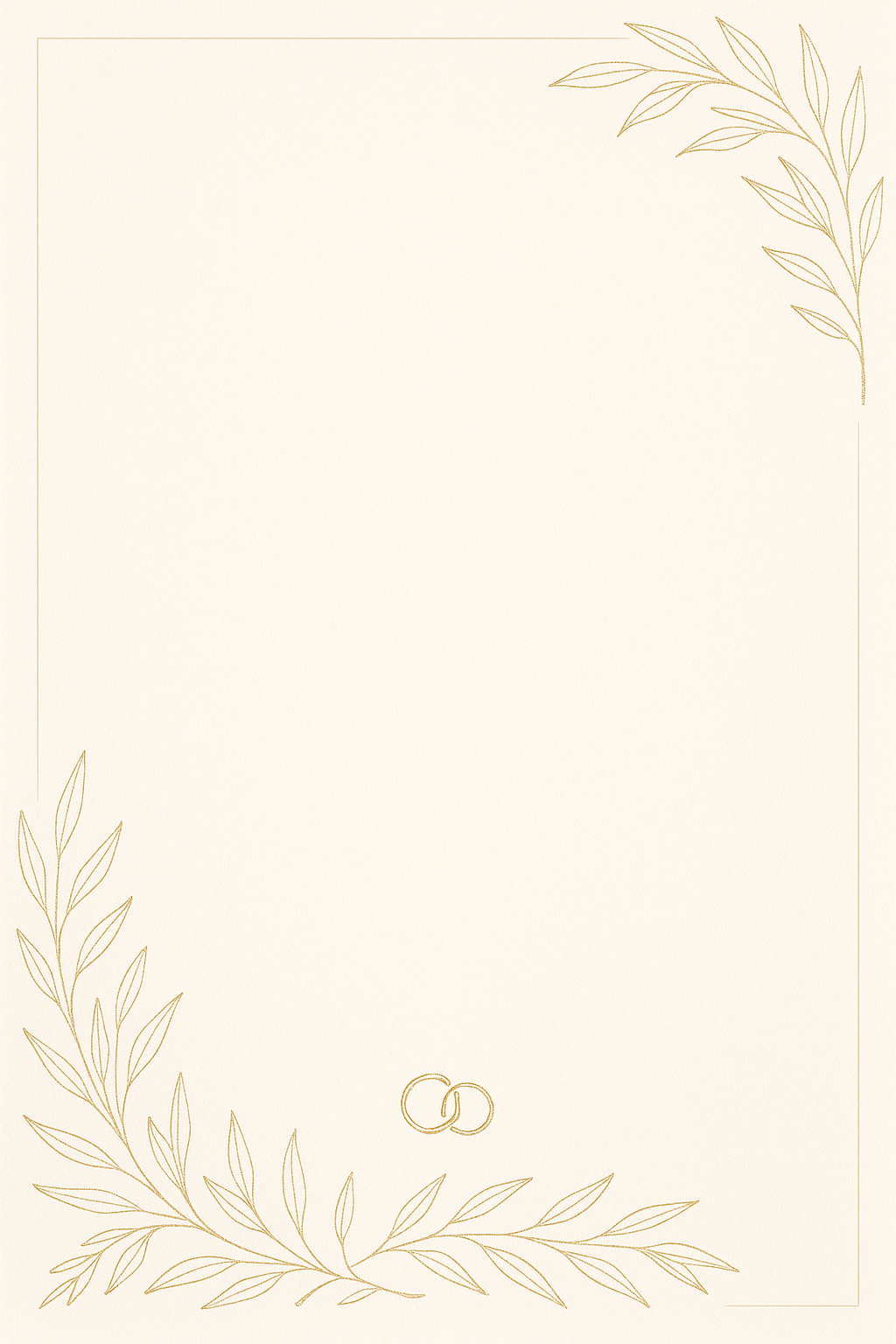 Certificat style wedding